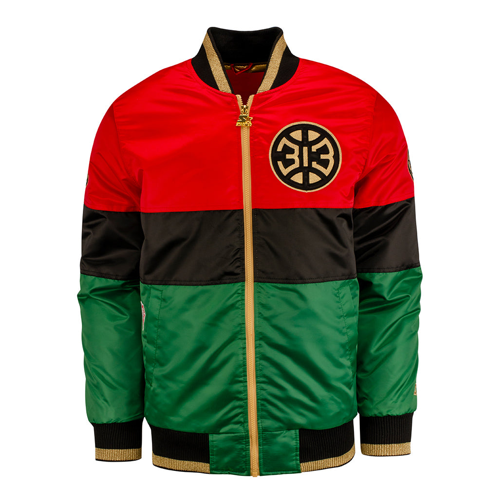Pistons Black History Month Starter Jacket Pistons 313 Shop