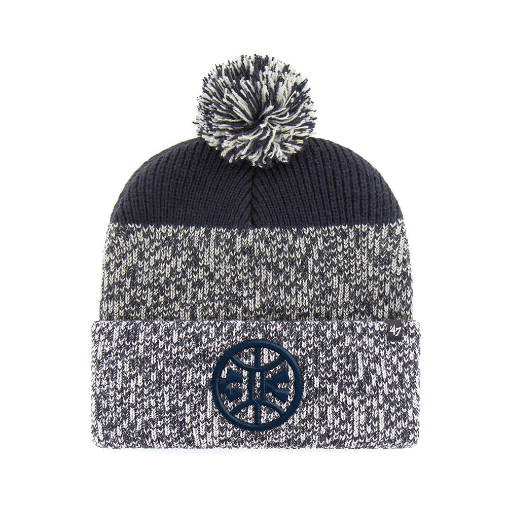 Detroit Pistons '47 Brand Static Cuff 313 Navy Knit - Front View