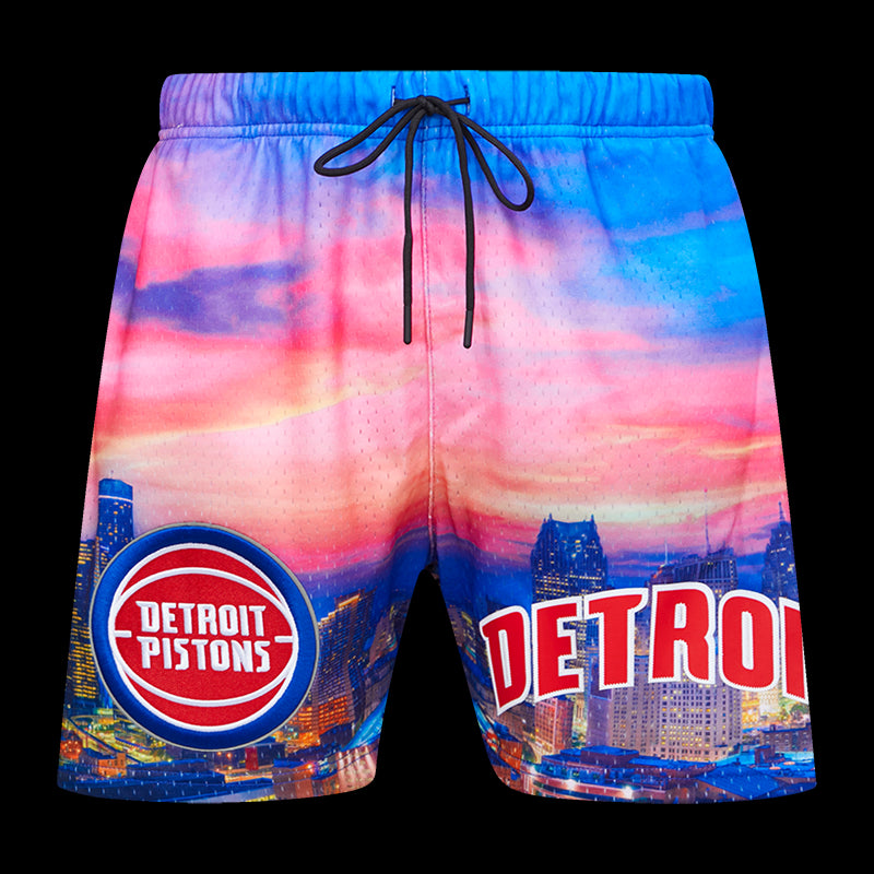 Pistons Pro Standard City Scape Shorts