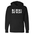 Pistons 8 Mile Born in Detroit Pullover Hood in Black - Front View