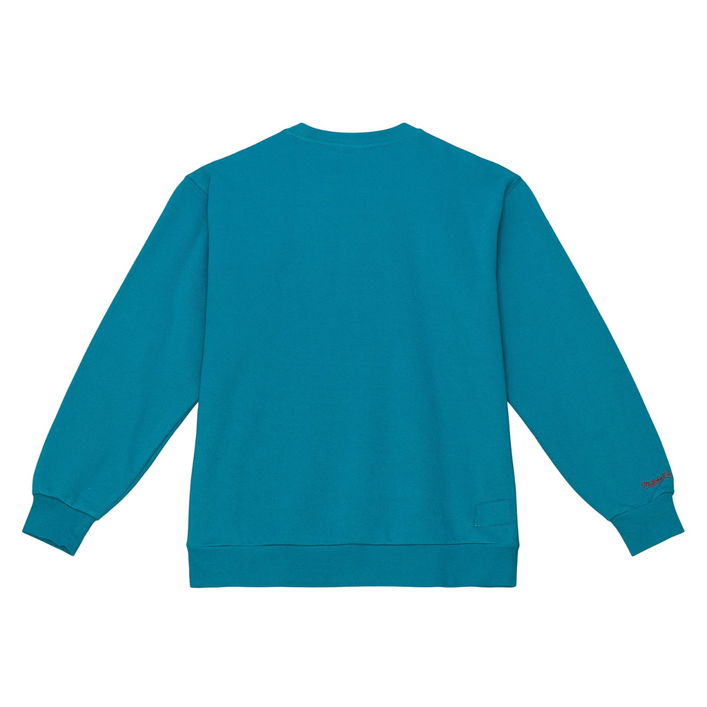 Teal crewneck top