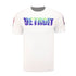 Pro Standard Pistons Dip Dye Embordered T-Shirt in White - Front View