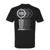Pistons 8 Mile Born in Detroit T-Shirt in Black - Back View