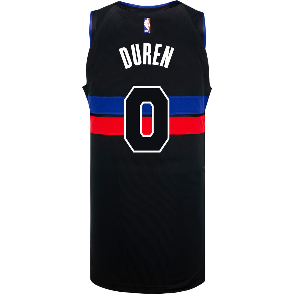 Detroit Pistons Jalen Duren Jordan Brand Statement Swingman Jersey - 2025-26