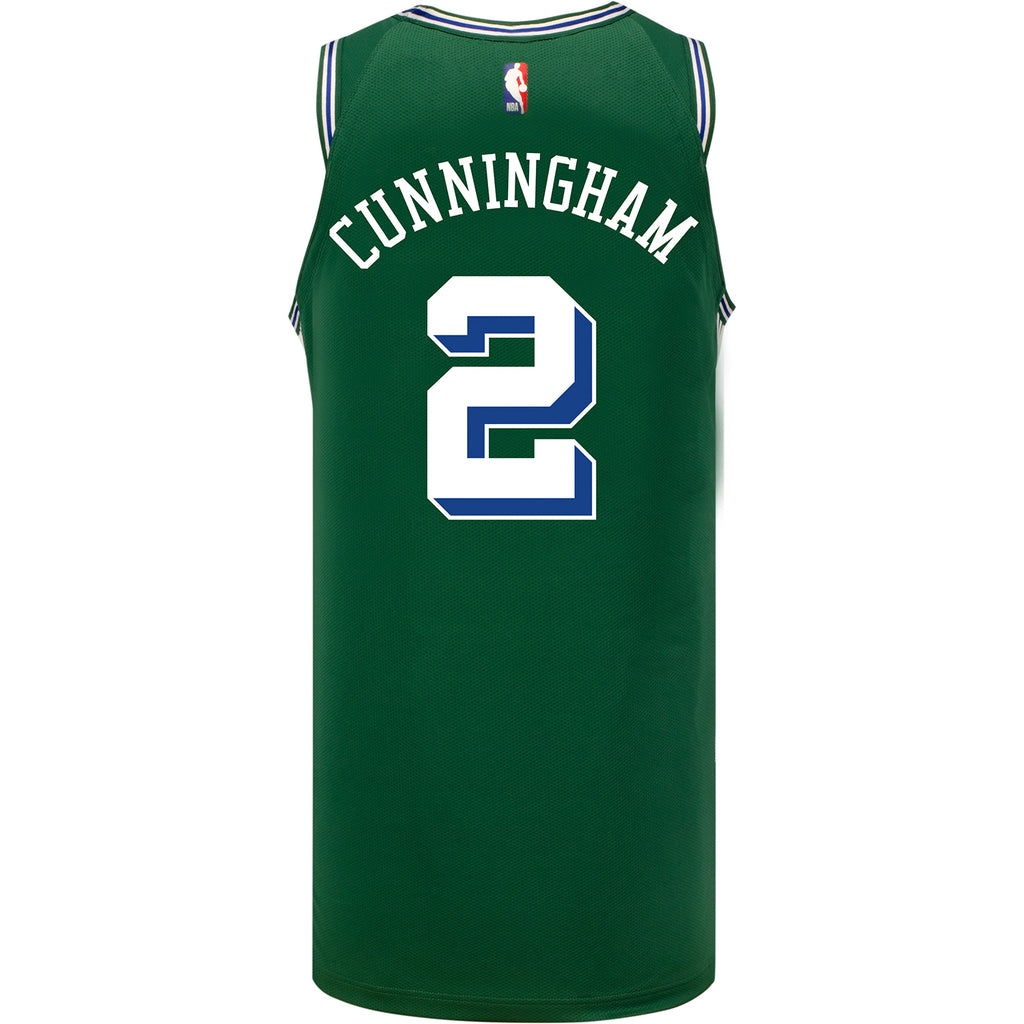 Nike Men's Cade Cunningham Green Detroit Pistons 2022/23 City Edition Name  and Number T-shirt