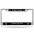 Detroit Pistons Respect the Code License Plate Frame in Silver - Front View