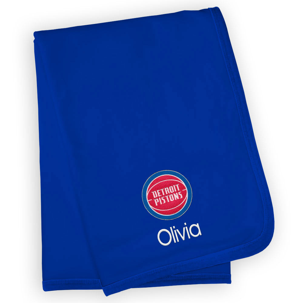 Detroit Pistons Personalized Blanket