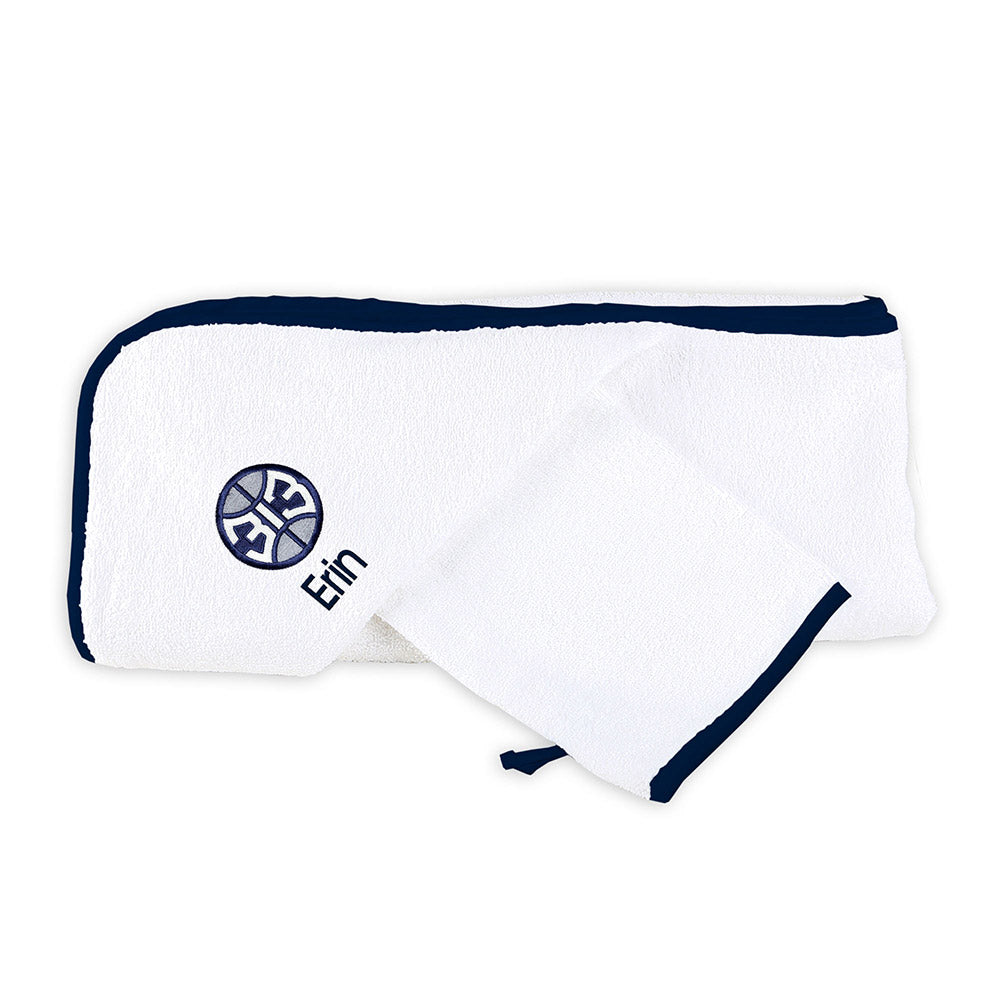 Detroit Pistons 313 Personalized White Towel Set