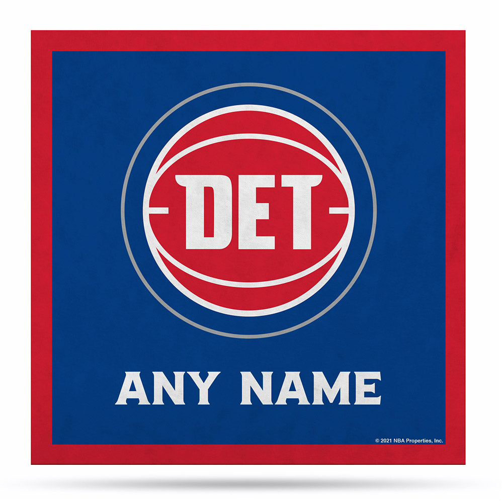 Detroit Pistons DET Felt Wall Décor