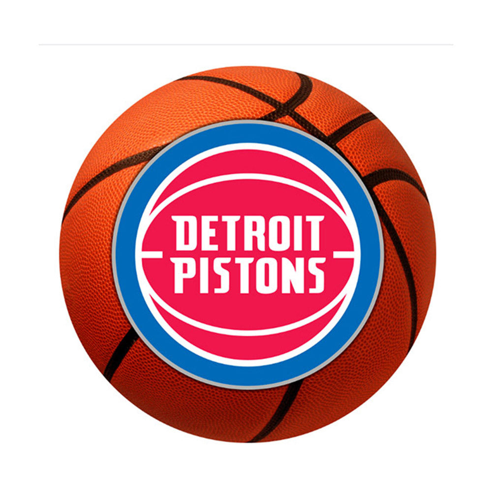 Pistons Basketball Mat