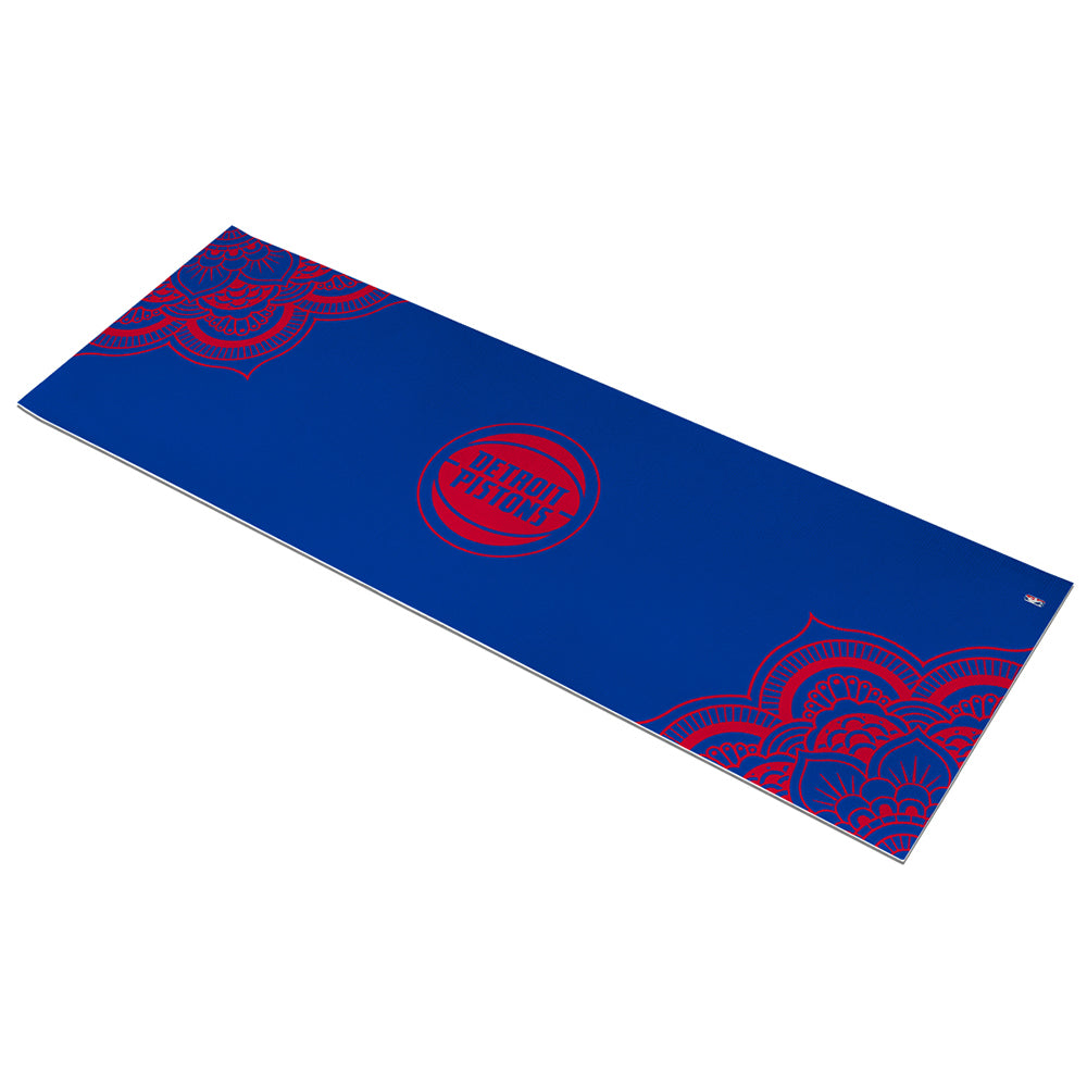 Detroit Pistons Color Design Yoga Mat