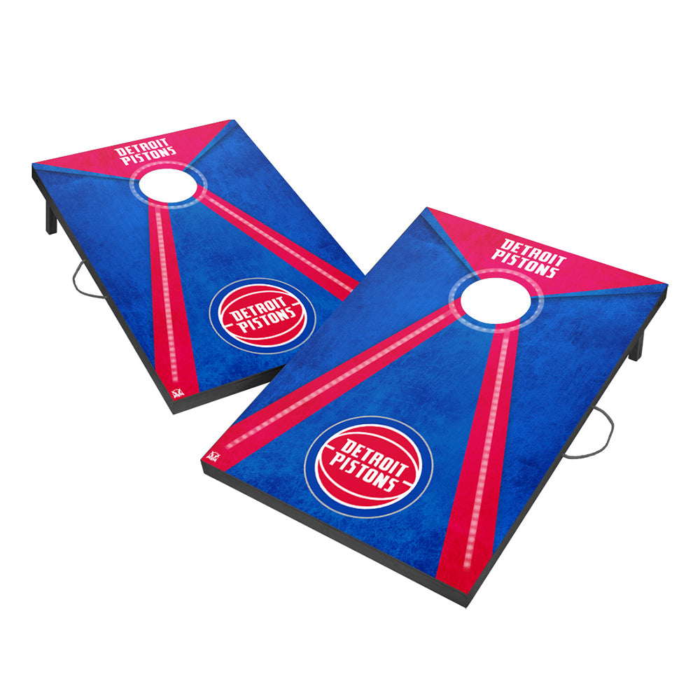 Detroit Pistons LED 2x3 Cornhole