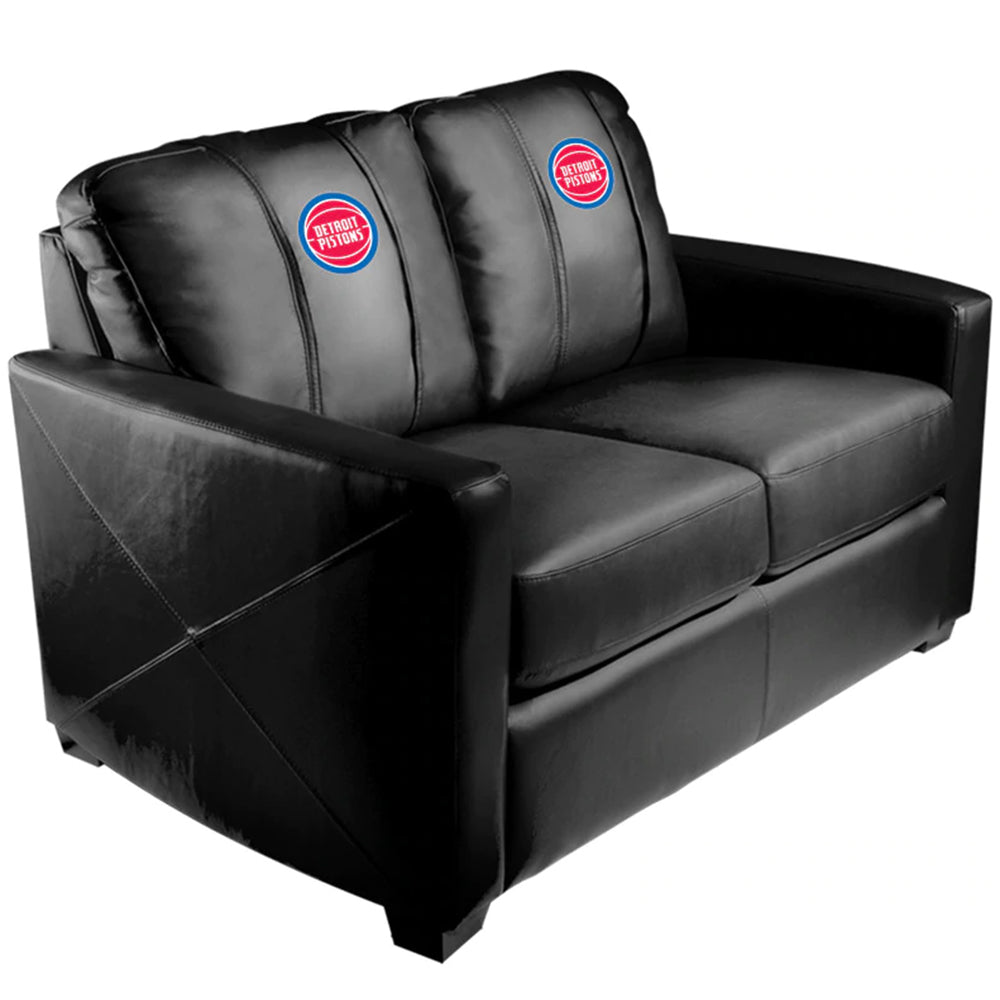 Dreamseat Silver Club Chair Detroit Pistons Logo