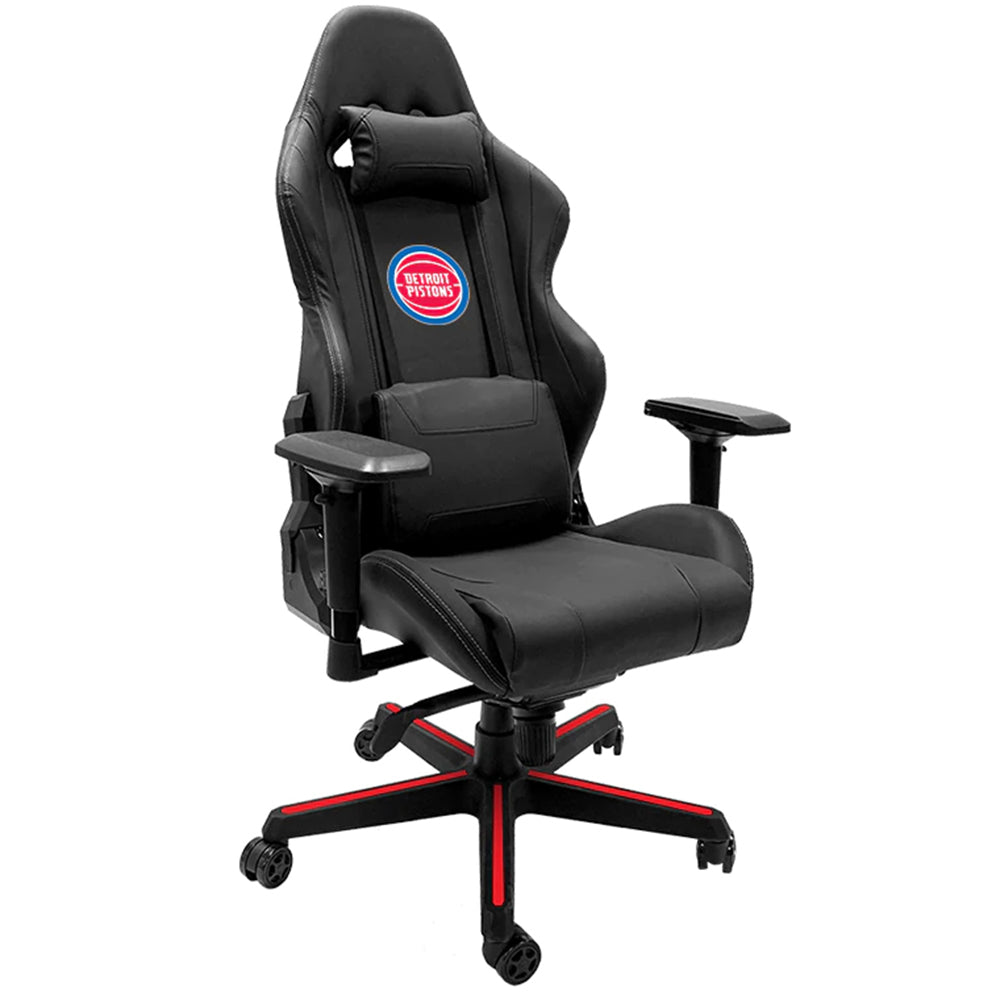 Dreamseat Xpression Gaming Chair with Detroit Pistons Logo