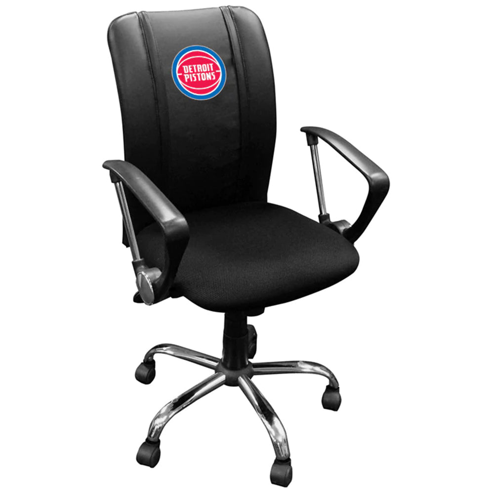 Dreamseat Curve Task Chair Detroit Pistons Logo