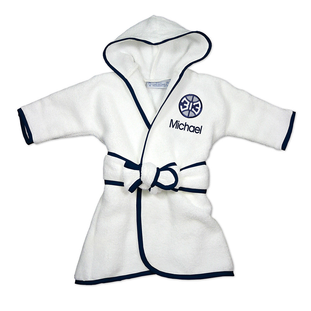 Infant Detroit Pistons 313 Personalized Robe