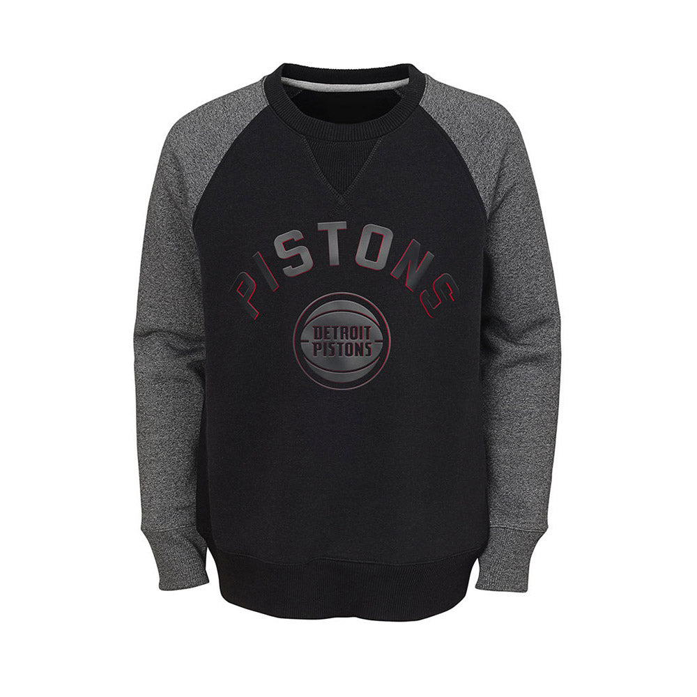 Youth Detroit Pistons Outerstuff Crewneck Sweatshirt