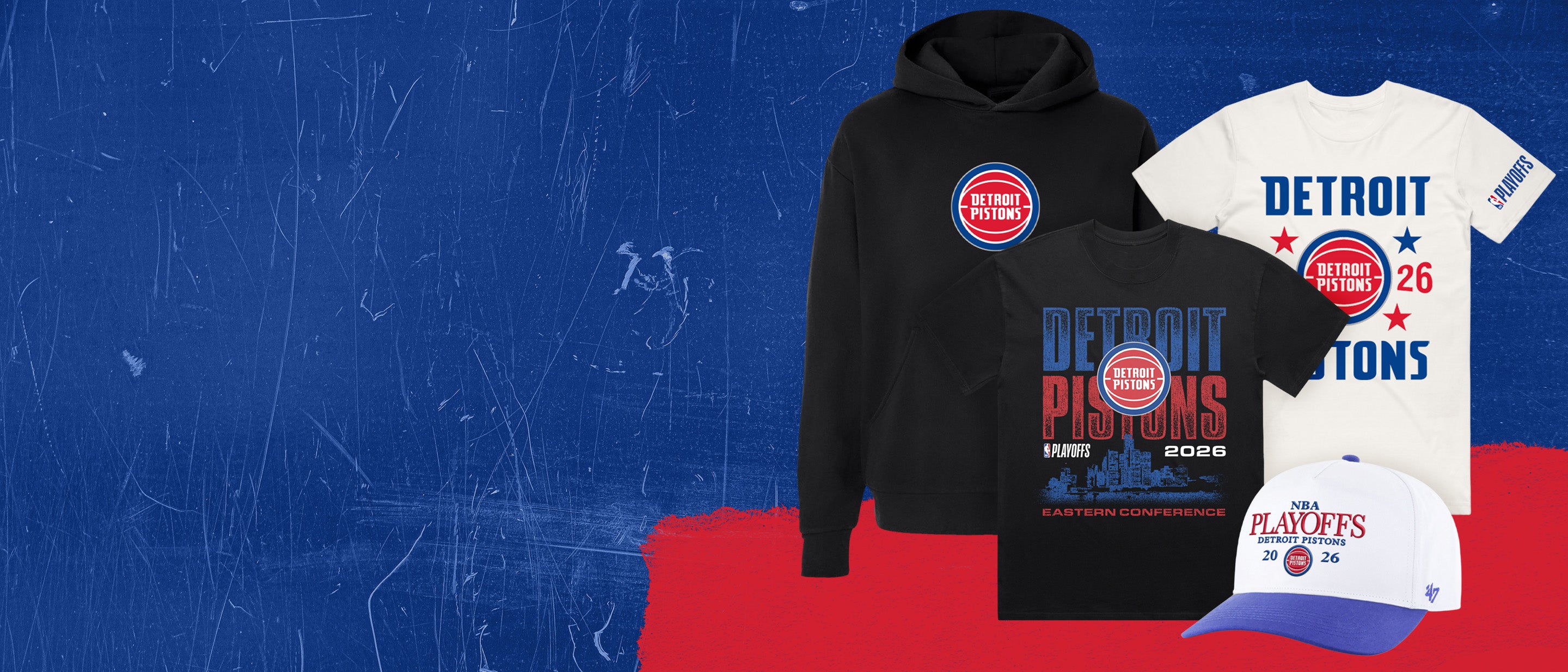 PISTONS PLAYOFF ESSENTIAL | SHOP NOW