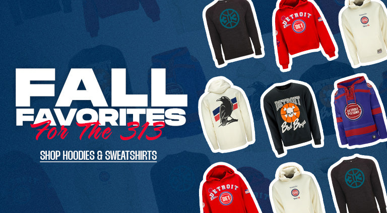 Fall Favorites For The 313 | Shop Hoodies and Sweatshirts