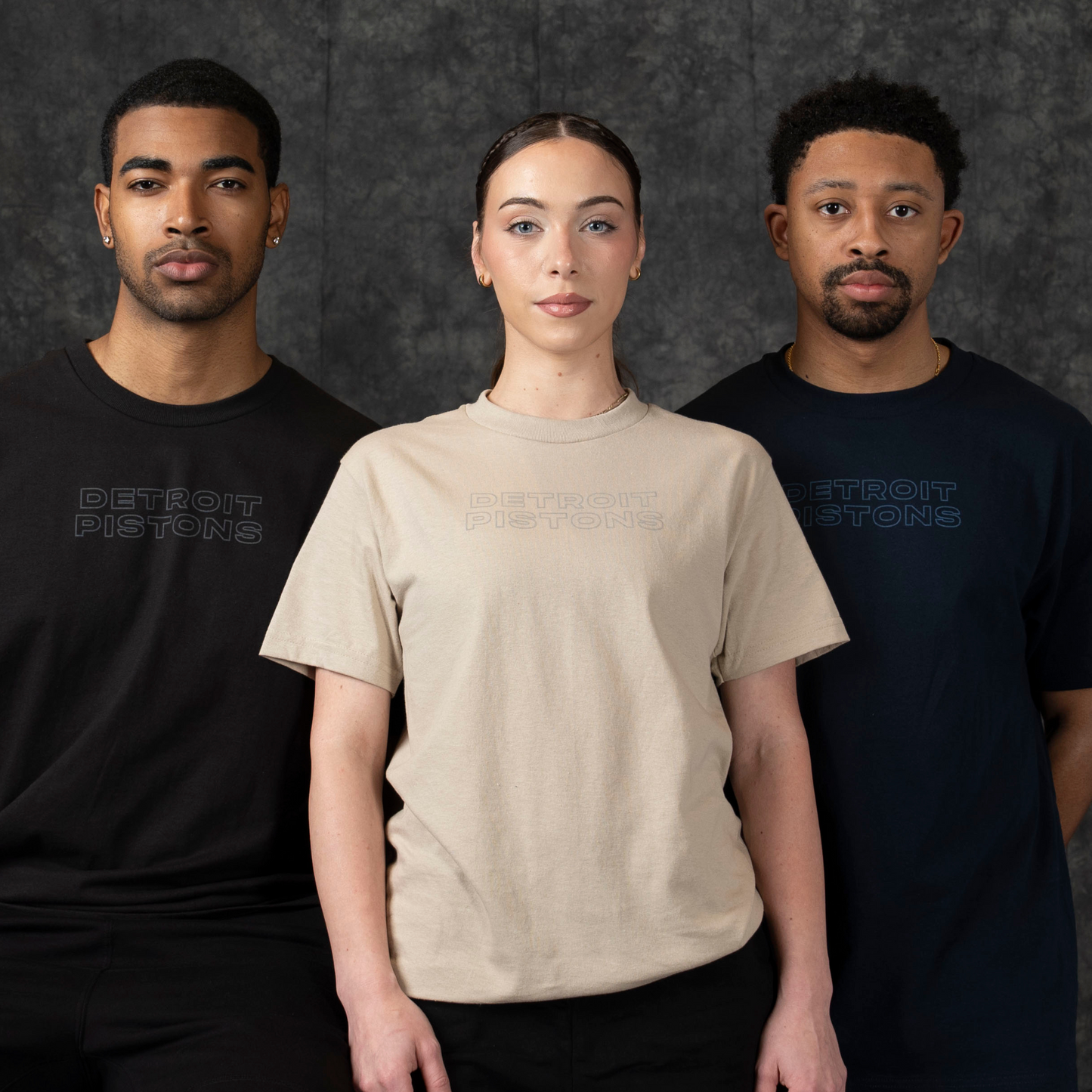 Detroit Pistons Fundamentals Black T-Shirt