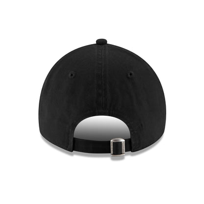 Detroit Pistons 2025-26 Central Division Champs New Era 920 Adjustable Hat in Black - Back View