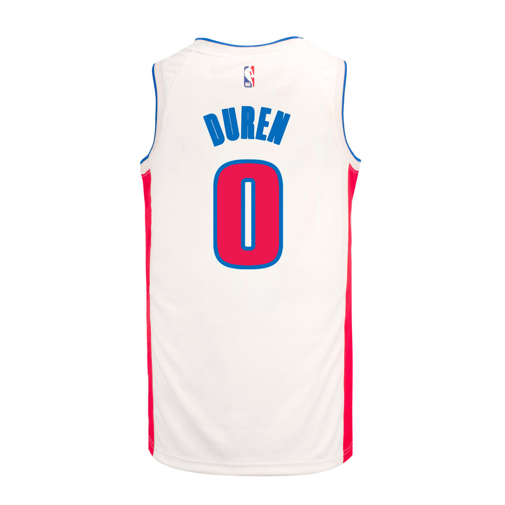 Jalen Duren Jordan Brand Statement Detroit Pistons Swingman Jersey - 2