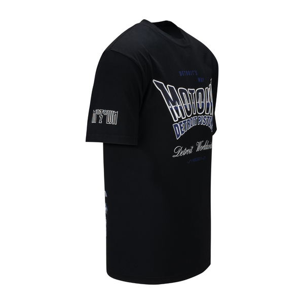 Pistons x Motown Detroit's Way Black T-Shirt
