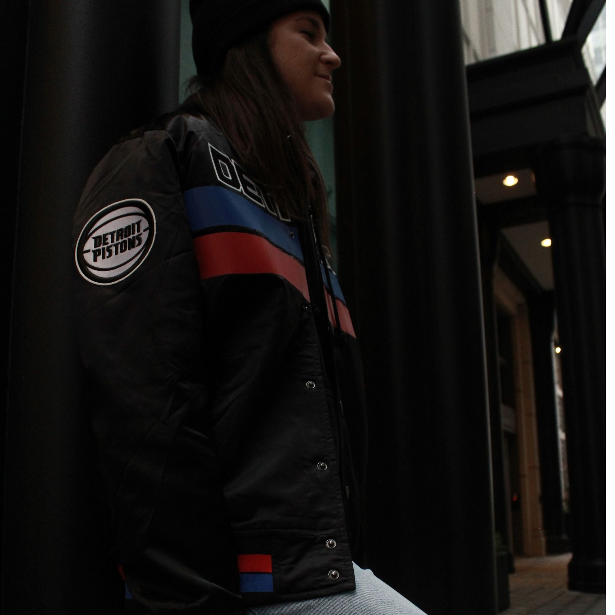 Detroit Pistons 313 Varsity Jacket