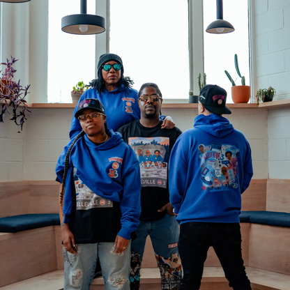 Detroit Pistons The Belleville Three Hoodie