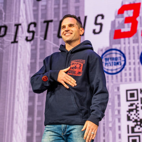 DETail Threads Pistons Garage Power Hooded Sweatshirt