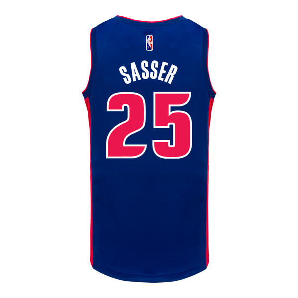 Marcus Sasser Nike Detroit Pistons Icon Swingman Jersey