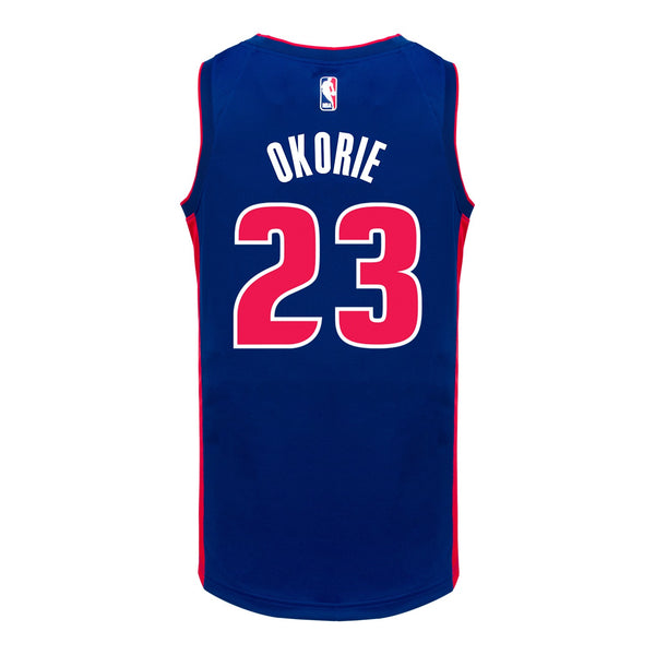 Detroit Pistons Ebuka Okorie Nike Icon Swingman Jersey – Pistons