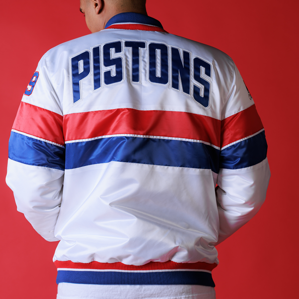 Pistons x Ty Mopkins 35th Anniversary  Varsity Jacket