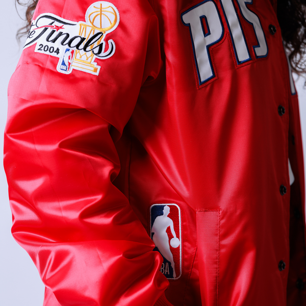 Pistons x Ty Mopkins 20th Anniversary Varsity Jacket