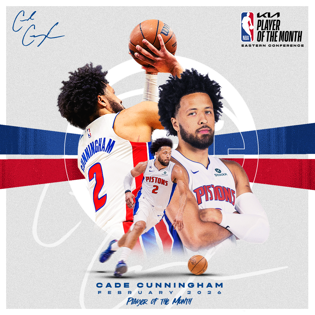 Basketball player in action with branding and text on a sports-themed background