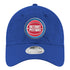Ladies Detroit Pistons New Era Core 920 Adjustable Hat in Blue - Front View