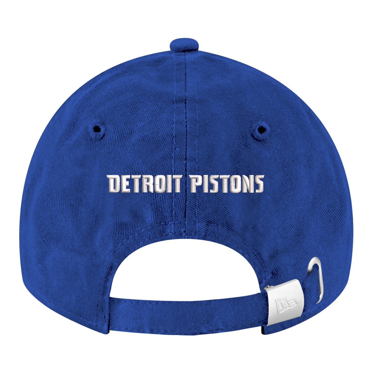 Ladies Detroit Pistons New Era Core 920 Adjustable Hat in Blue - Back View