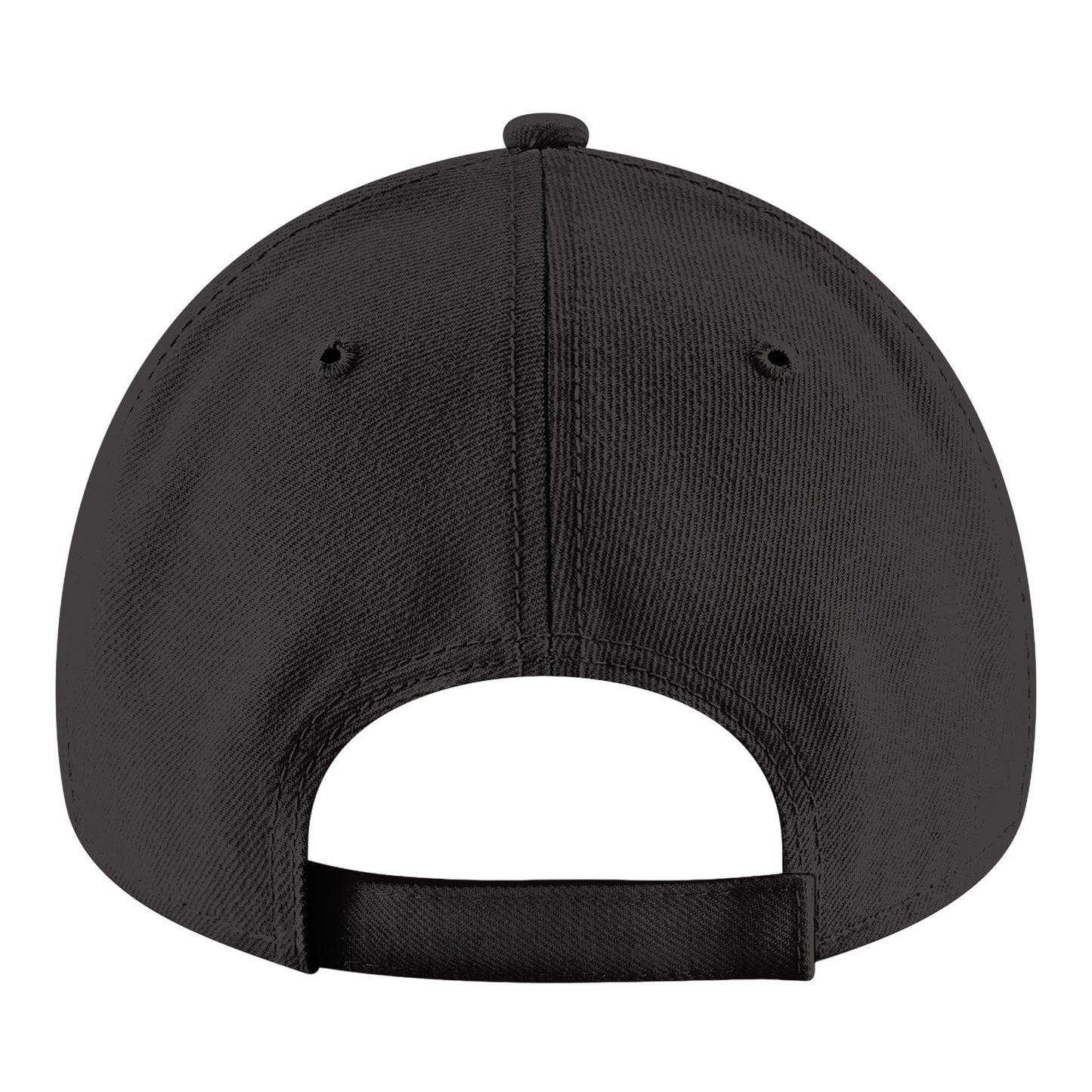 Ladies Detroit Pistons New Era 920 Metallic Script Hat in Black - Back View