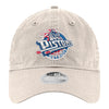 Ladies Detroit Pistons New Era Corduroy Retro 920 Hat in White - Front View