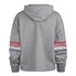 Ladies Detroit Pistons 47 Brand Bennett Hooded Sweatshirt