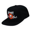 Detroit Bad Boys Black Snapback Hat