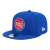 NEW ERA PISTONS 2023-24 DRAFT 9FIFTY SNAPBACK HAT