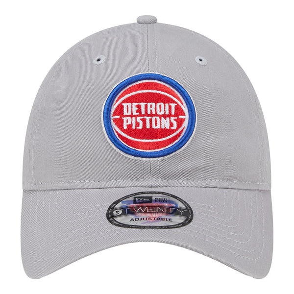 Detroit Pistons New Era 920 Primary Hat In Grey - Front View