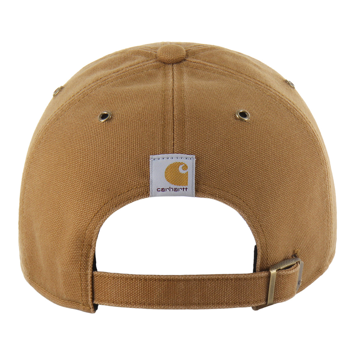 Detroit Pistons 47 Brand Carhartt Clean Up Hat in Brown - Back View 