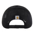 Detroit Pistons 47 Brand Carhartt Black Trucker Hat in Black - Back View
