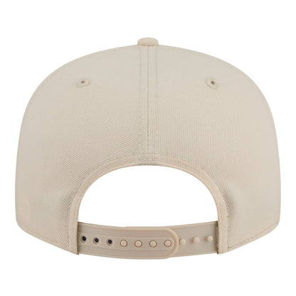 Detroit Pistons New Era Color Pack Cream 950 Snapback in White - Back view