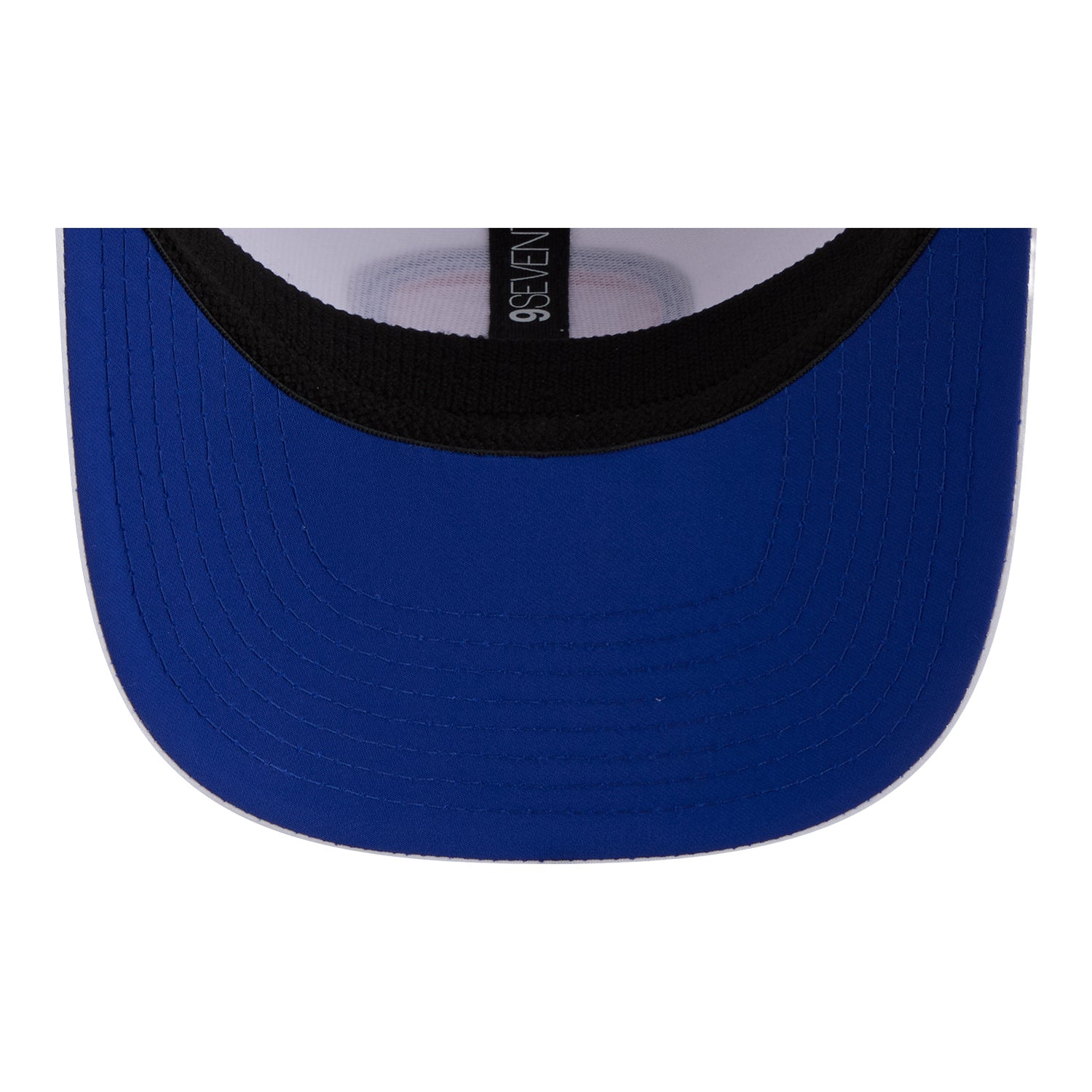 Detroit Pistons New Era Sport Rope 970SS Snapback in White - Underbrim View