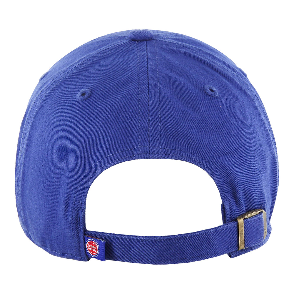 Detroit Pistons 47 Brand Blue Clean Up in Blue - Back view