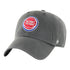 Detroit Pistons 47 Brand Charcoal Clean Up - Front Left View