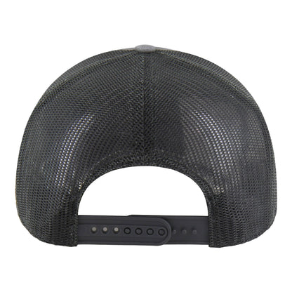 Detroit Pistons 47 Brand x Carhartt Washed Hitch Hat in Grey - Back View